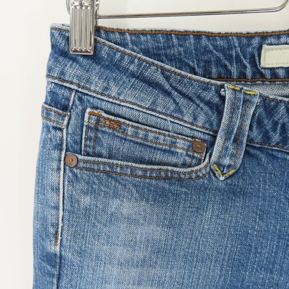 Joes Jeans Womens 30 Light Blue Denim Jean Pants Straight Leg Bootcut Hem Boot - Picture 3 of 11